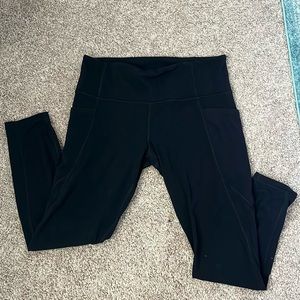 Athleta Stash Pocket Salutation Tights